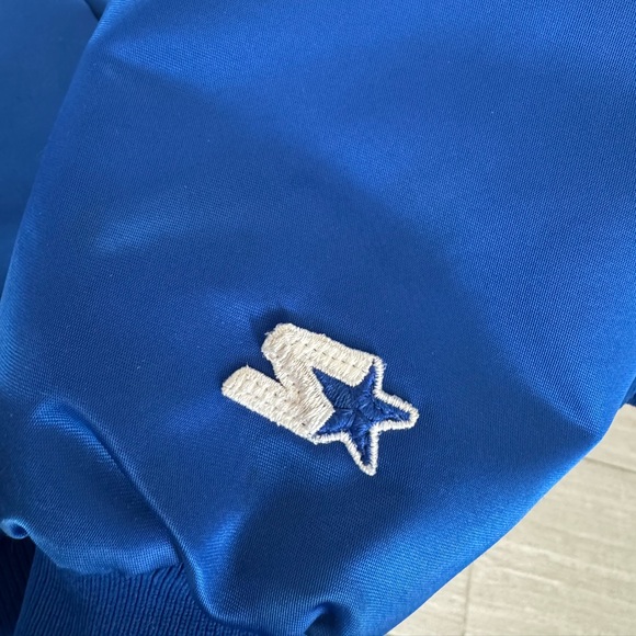 NFL OFFICIAL Queen City Vintage Buffalo Bills Satin NFL Bomber Jacket • LARGE - Picture 8 of 12